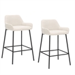 Pemberly Row Modern Fabric and Metal 26