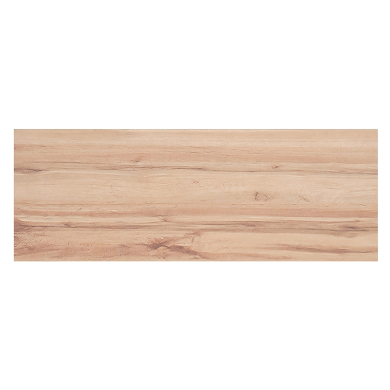 Pemberly Row Contemporary MDF Metal Console Table Natural Black