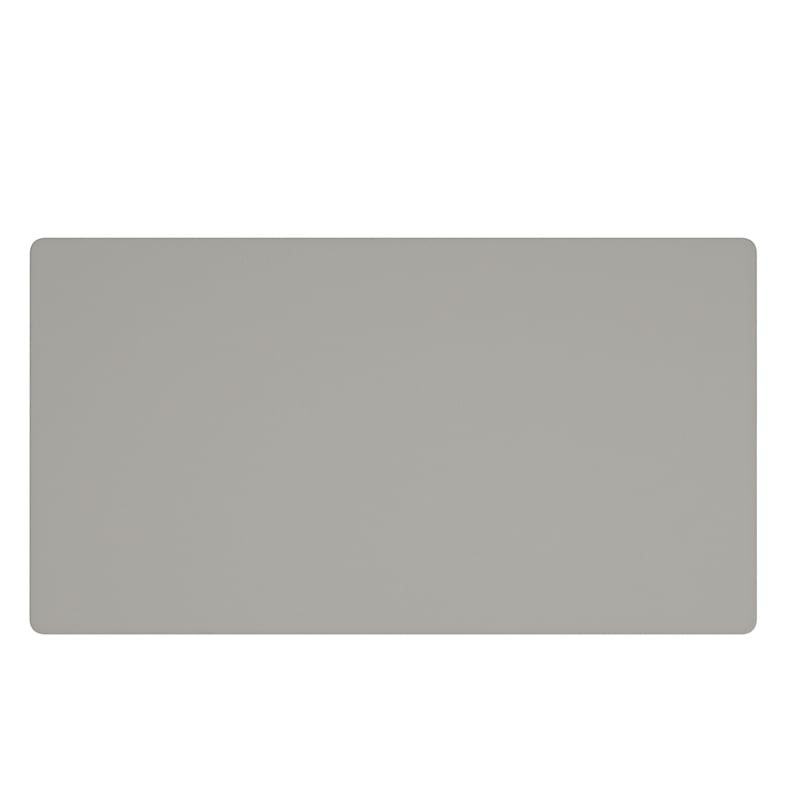 Pemberly Row Contemporary MDF Glass Rectangular Coffee Table Gray