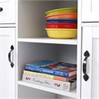 Pemberly Row White Countryside Buffet with  2 Drawers & 2 Doors
