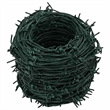 Pemberly Row Durable 328.1ft Barbed Entanglement Wire Roll in Green