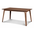 Pemberly Row 7-piece Mid-Century Modern Wood Dining Set in Walnut