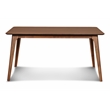 Pemberly Row 7-piece Mid-Century Modern Wood Dining Set in Walnut