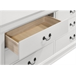 Pemberly Row 5-Piece Traditional Wood Queen Bedroom Set White
