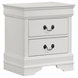 Pemberly Row 5-Piece Traditional Wood Queen Bedroom Set White