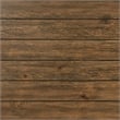 Pemberly Row Rectangular Wood Console Table with Shelf in Distressed Brown