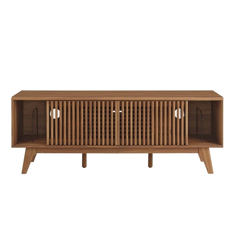 Pemberly Row Modern Wood TV Stand for TVs up to 59