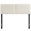 Pemberley Row Boucle Fabric Cream Headboard Pillow Style 61.6