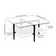 Pemberly Row Handcrafted Contemporary 32