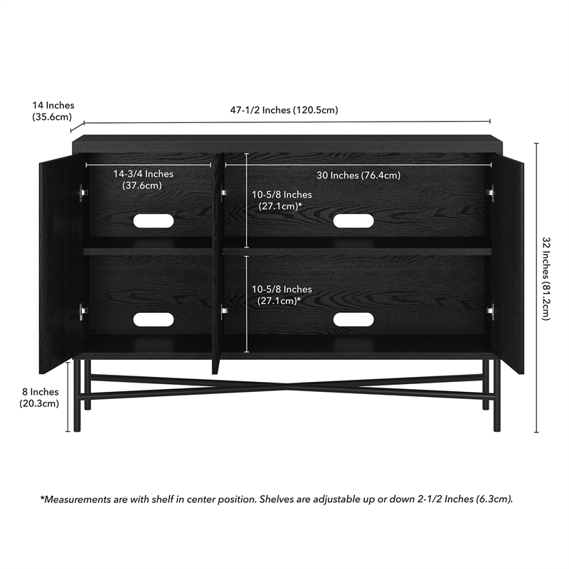 Pemberly Row Contemporary 47.5