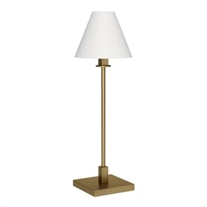 Pemberley Row Metal Blackened Bronze Table Lamp Tapered Modern 28&quot Unassembled