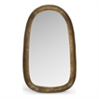 Pemberly Row Modern / Contemporary Brass Mirror - 24