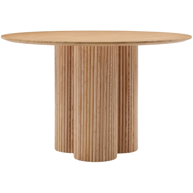 Pemberly Row Mid-Century White Dining Table - 48