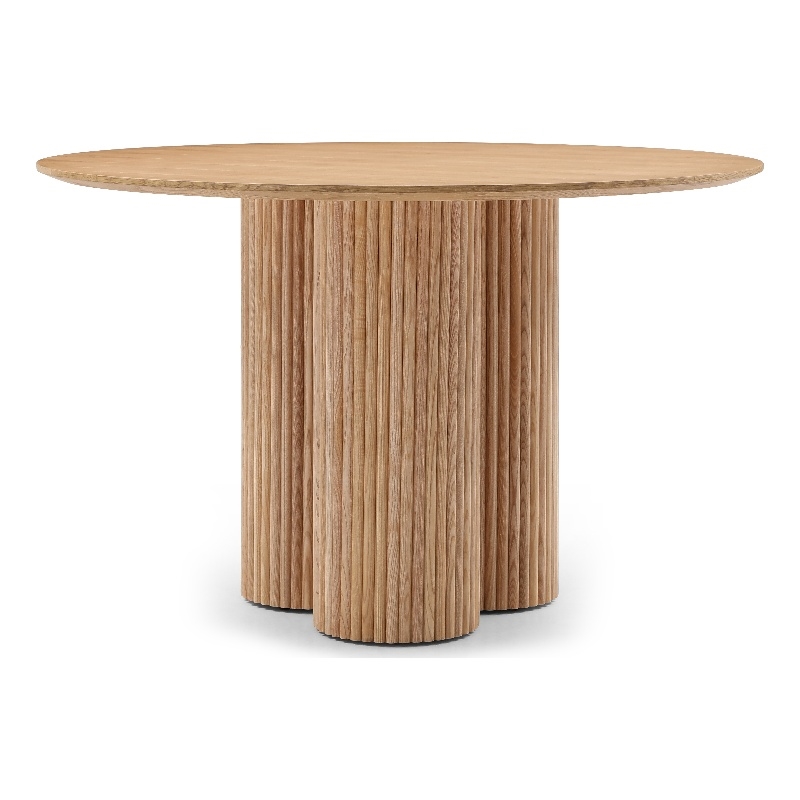Pemberly Row Mid-Century White Dining Table - 48