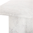 Pemberly Row Contemporary White Dining Table - 36