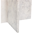Pemberly Row Contemporary White Dining Table - 36