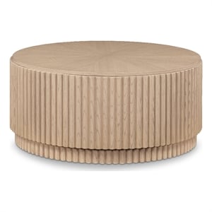 Pemberly Row Mid-Century Natural Coffee Table - 36&quotW x 36&quotD x 16&quotH