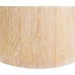 Pemberly Row Mid-Century White Oak Dining Table with Tapered Elegant Base