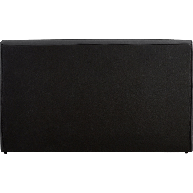 Pemberly Row Contemporary Black Velvet Full Bed - 68