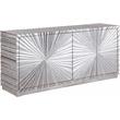 Pemberly Row Contemporary Silver Sideboard/Buffet - 66