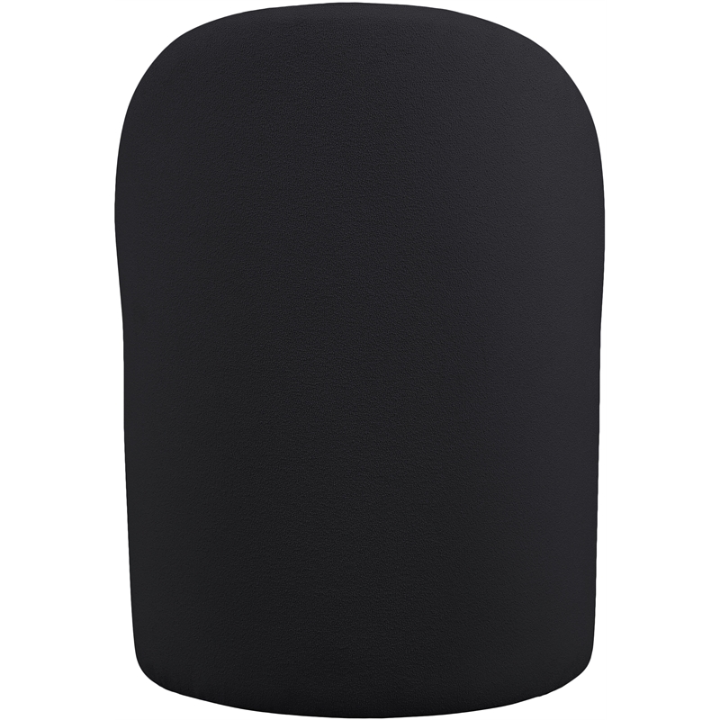 Pemberly Row Contemporary Black Fabric Accent Chair - 24