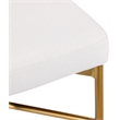 Pemberly Row Cream Durable Linen Textured Fabric Stool (Set of 2)