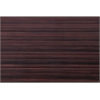 Pemberly Row Zebra Wood Lacquer Top Extendable 2 Leaf Dining Table