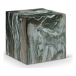 Pemberly Row Green Marble Finish Concrete Indoor/Outdoor End Table