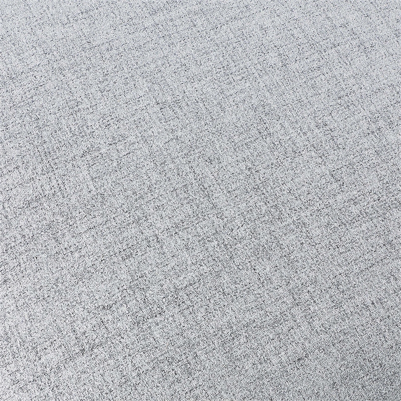 Pemberly Row Contemporary Gray Durable Linen Textured Modular Sectional
