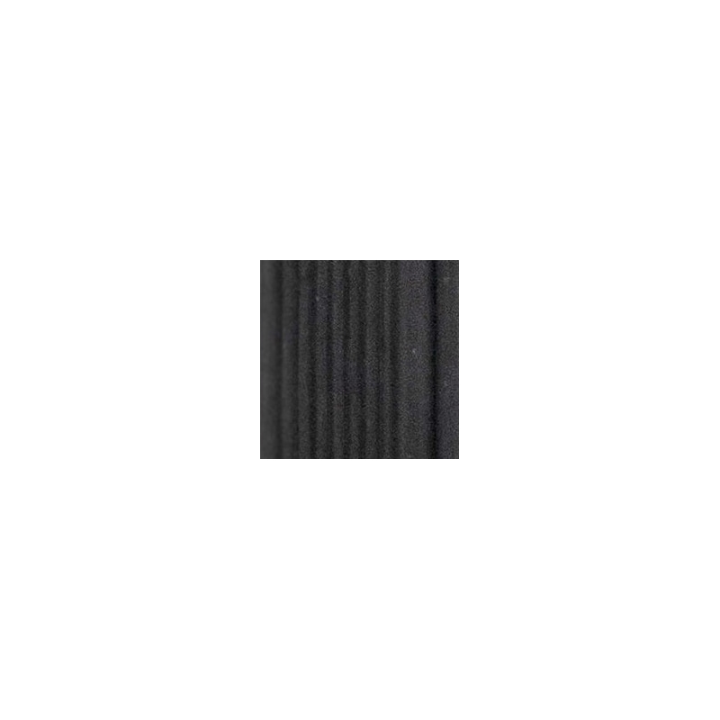 Pemberly Row Contemporary Black Finish Rattan Round Wall Mirror