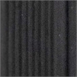 Pemberly Row Contemporary Black Finish Rattan Round Wall Mirror