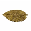 Pemberly Row Transitional Leaf Yellow Seagrass Placemat - Set of 4