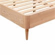 Pemberly Row Handmade Contemporary Natrual Ash Cane Bed in King