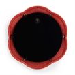 Pemberly Row Contemporary Red Wall Mirror - 26.6