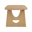 Pemberly Row Handmade Modern Transitional Natural Ash Dining Table