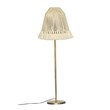 Pemberly Row Handmade Transitional White Finish Tall Floor Lamp