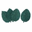 Pemberly Row Transitional Leaf Green Seagrass Placemat - Set of 4