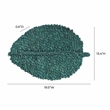 Pemberly Row Transitional Leaf Green Seagrass Placemat - Set of 4
