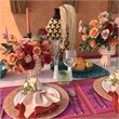 Pemberly Row Transitional Leaf Green Seagrass Placemat - Set of 4
