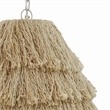 Pemberly Row Handmade Modern Transitional Natural Pendant Lamp