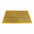 Pemberly Row Transitional Yellow Seagrass Placemats - Set of 4