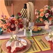Pemberly Row Transitional Yellow Seagrass Placemats - Set of 4