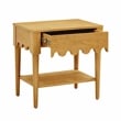 Pemberly Row Handmade Modern / Contemporary Natural Ash Nightstand