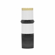 Pemberly Row Handmade Modern Transitional Black Finish Metal Vase