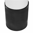 Pemberly Row Handmade Modern Transitional Black Finish Metal Vase