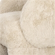 Pemberly Row Transitional Natural Vegan Shearling Accent Chair