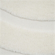Pemberly Row Modern Transitional White Finish 8' x 10' Area Rug