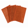 Pemberly Row Transitional Terracotta Seagrass Placemat - Set of 4