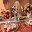 Pemberly Row Transitional Terracotta Seagrass Placemat - Set of 4