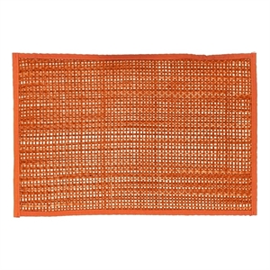 Pemberly Row Transitional Terracotta Seagrass Placemat - Set of 4